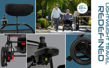 Load image into Gallery viewer, JAZZY ULTRA LITE POWER WHEELCHAIR BY PRIDE MOBILITY