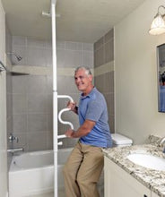 Load image into Gallery viewer, SECURITY POLE & CURVE GRAB BAR