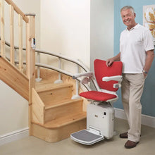 Load image into Gallery viewer, HANDICARE CURVED DUAL RAIL STAIRLIFT