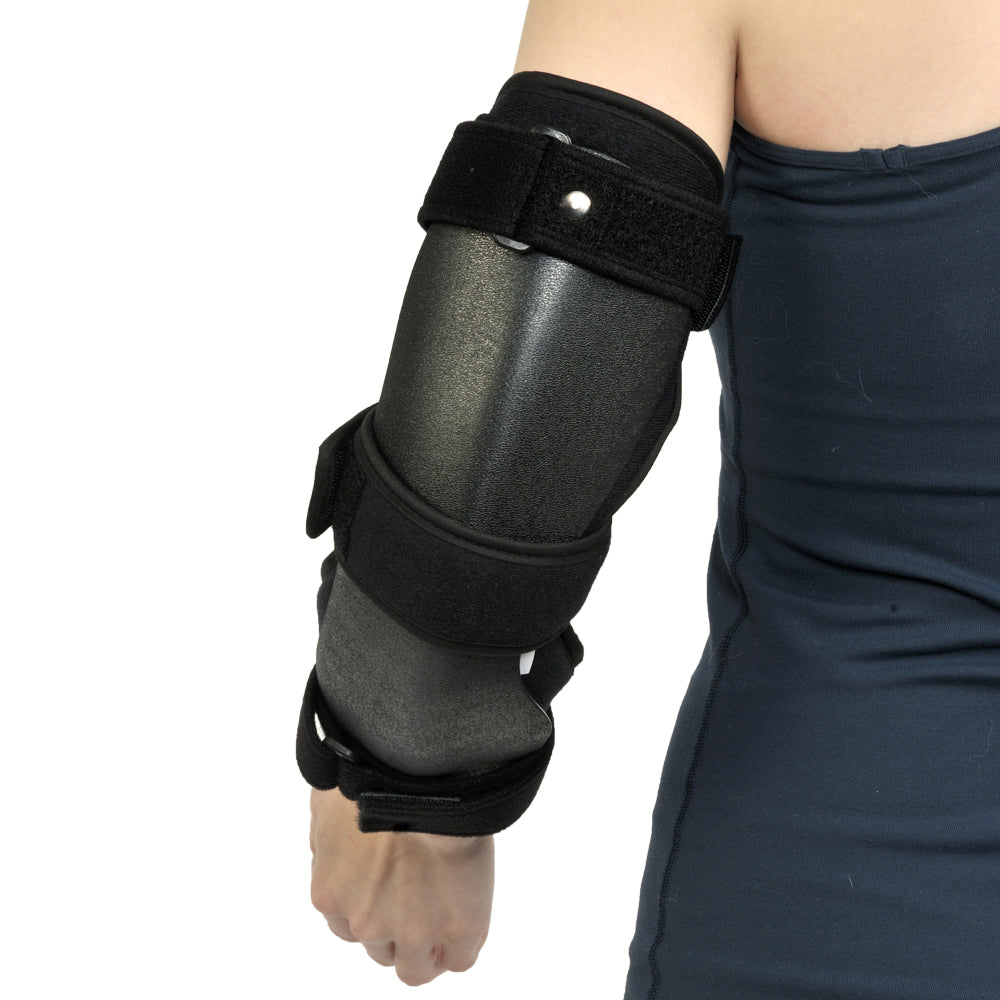 Elbow Brace Support Splint for Cubital Tunnel Syndrome and Arthritis Pain  Relief , Adjustable Angle Stabilizer Brace ,Prevent Excessive Bending at