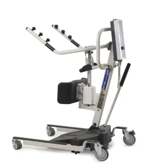 PRE-OWNED INVACARE RELIENT 350 STAND - UP LIFT WITH MANUAL SLOW BASE