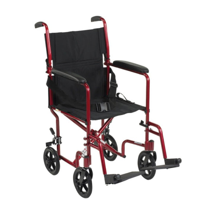 ALUMINUM TRANSPORT CHAIR